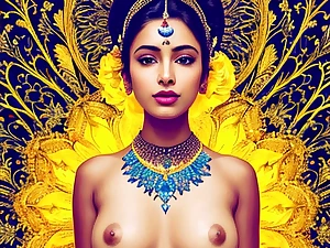 Indian stunner with natural tits gets introduced be expeditious for your idolization by a hot stud